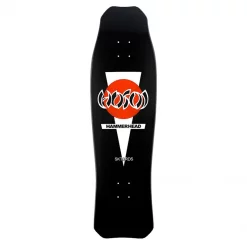 Hosoi Hammerhead Longboard Oldschool Skateboard 37" Deck Black
