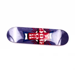 Dogtown Cross Logo 8" Skateboard Deck - Blue Blue Cross