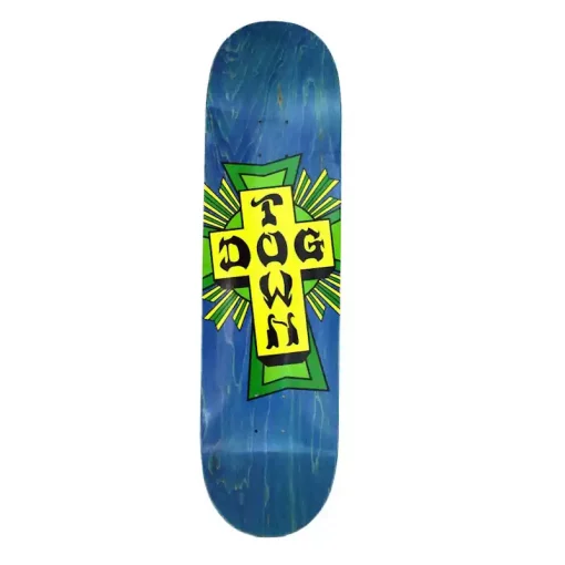 Dogtown Cross Logo 8.25" Skateboard Deck Blue