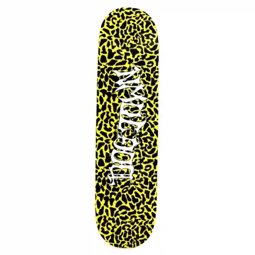 Dogtown Horror Script Animal Cheetah 8.0" Skateboard Deck