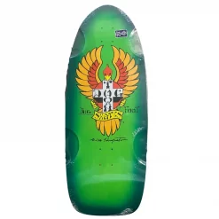 Dogtown Big Foot OG Classic Deck 11.875" Oldschool Skateboard - Green Sunburst