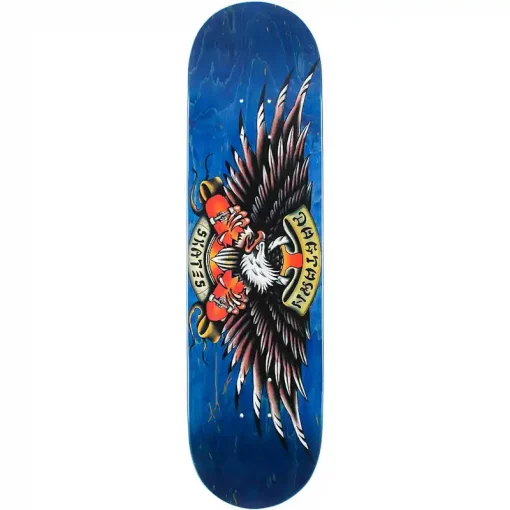 Dogtown Broud Bird 8.5 Skateboard Deck Blue