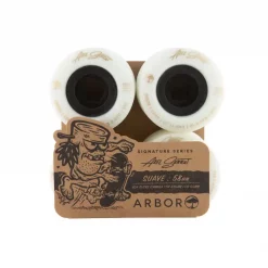 Alternative view of Arbor Spud 58mm Axel Serrat Wheels - White