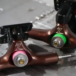 Zealous Downhill Slalom V2 133-146mm Longboard Trucks - Bronze