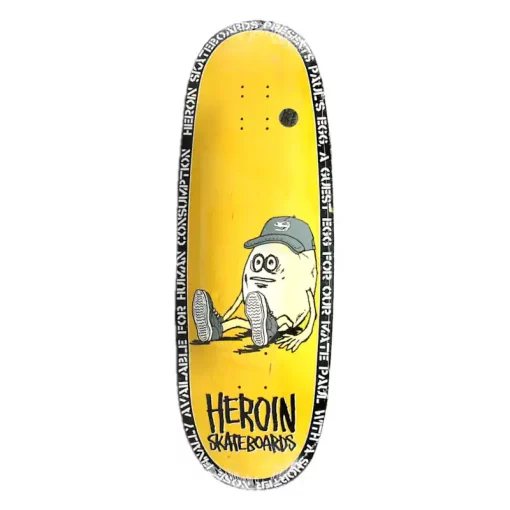 Heroin Skateboards Paul's Egg 10.4" Deck
