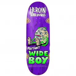 Heroin Skateboards Wide Boy 10.4" Deck