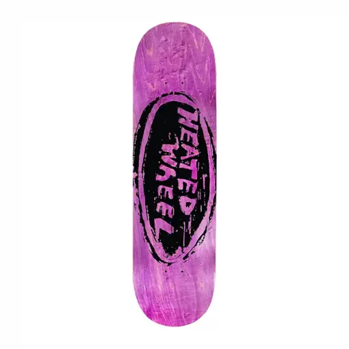 The Heated Wheel Oval Team Skateboard Deck 9"