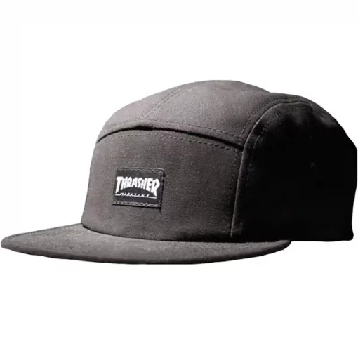 Thrasher Magazine 5-Panel Cap Black