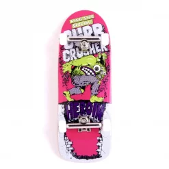 Custom Pro x Heroin Skateboards Curb Crusher Fingerboard Complete