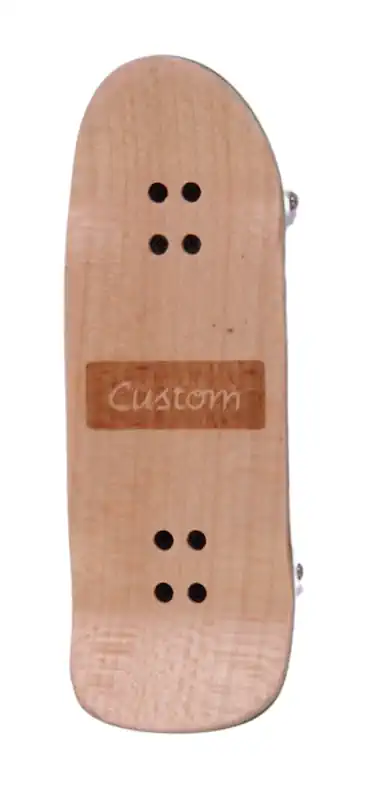 Custom Pro x Heroin Skateboards Curb Crusher Fingerboard Complete 2 Custom Pro x Heroin Skateboards Curb Crusher Fingerboard Complete - Top View