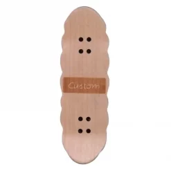 Custom Pro x Heroin Skateboards Snot Egg Fingerboard Complete - Top View