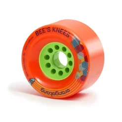 Orangatang Bees Knees 90mm 80A Orange Longboard Rollen