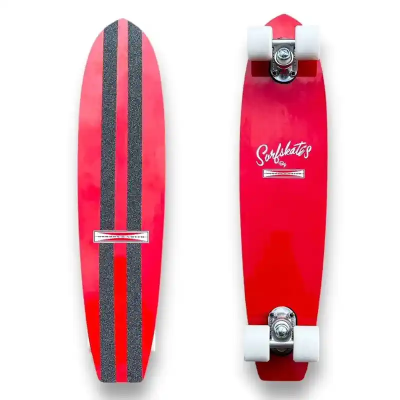 Gordon and Smith Modified 60s Surfskate Complete - Red 1 Gordon and Smith Modified 60s Surfskate Complete - Red