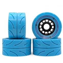 Pantheon Karma Rain 92mm 74A LDP Rollen Blue - Profil komplettes Set