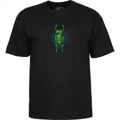 Powell Peralta Mike Vallely Bug T-Shirt Black - Vorderseite