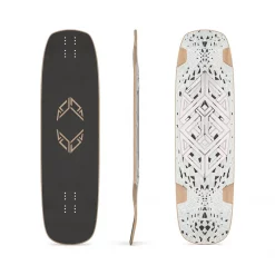 Loaded SnubNose Tesseract II Longboard Deck 39.5" - White