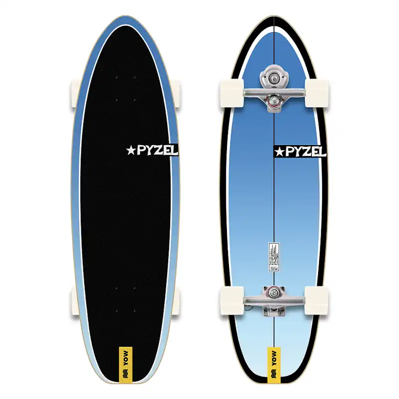 YOW Pyzel Shadow Surfskate Complete 33.5" 1 YOW Pyzel Shadow Surfskate Complete 33.5"