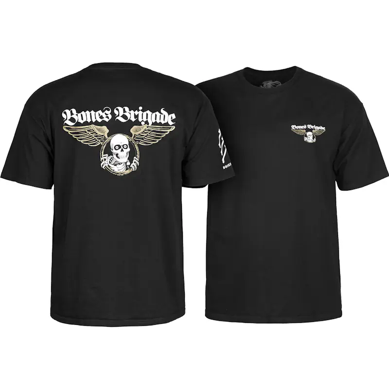 Powell Peralta Bones Brigade Autobiography T-Shirt Black 1 Powell Peralta Bones Brigade Autobiography T-Shirt Black