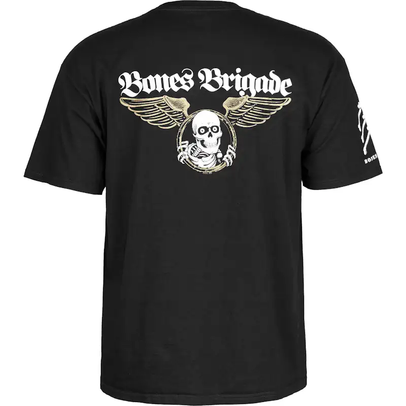 Powell Peralta Bones Brigade Autobiography T-Shirt Black 2 Powell Peralta Bones Brigade Autobiography T-Shirt Black - Rückseite