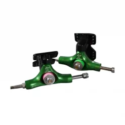 Zealous Downhill Slalom V2 Trucks 107-120mm Set - Green