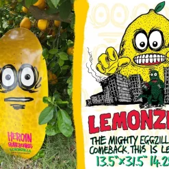 Heroin Skateboards Lemonzilla Deck 13.5" - unter Zitronenbaum