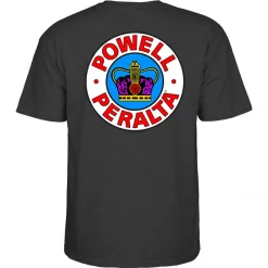 Powell Peralta Supreme T-Shirt Tweed - Rueckseite