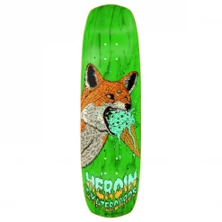 Heroin Skateboards Hayate Fox Shovel Deck 8.88"