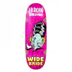 Heroin Skateboards Wide Bride Deck 10.4"
