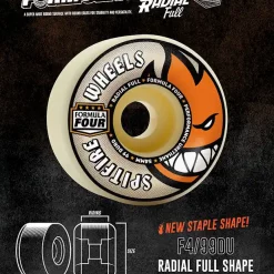 Spitfire Formula 4 Radial Full 99A Rollen - Specs