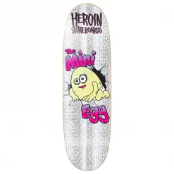 Heroin Skateboards Mini Egg Holographic Foil 8.38