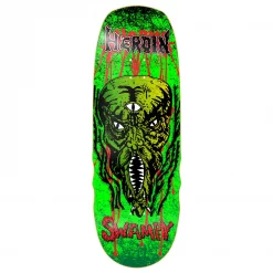 Heroin Skateboards Swampy Slime Face KO2 10.6"