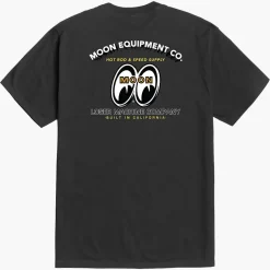 Loser Machine x Mooneyes Front Page T-Shirt Black -Rueckseite