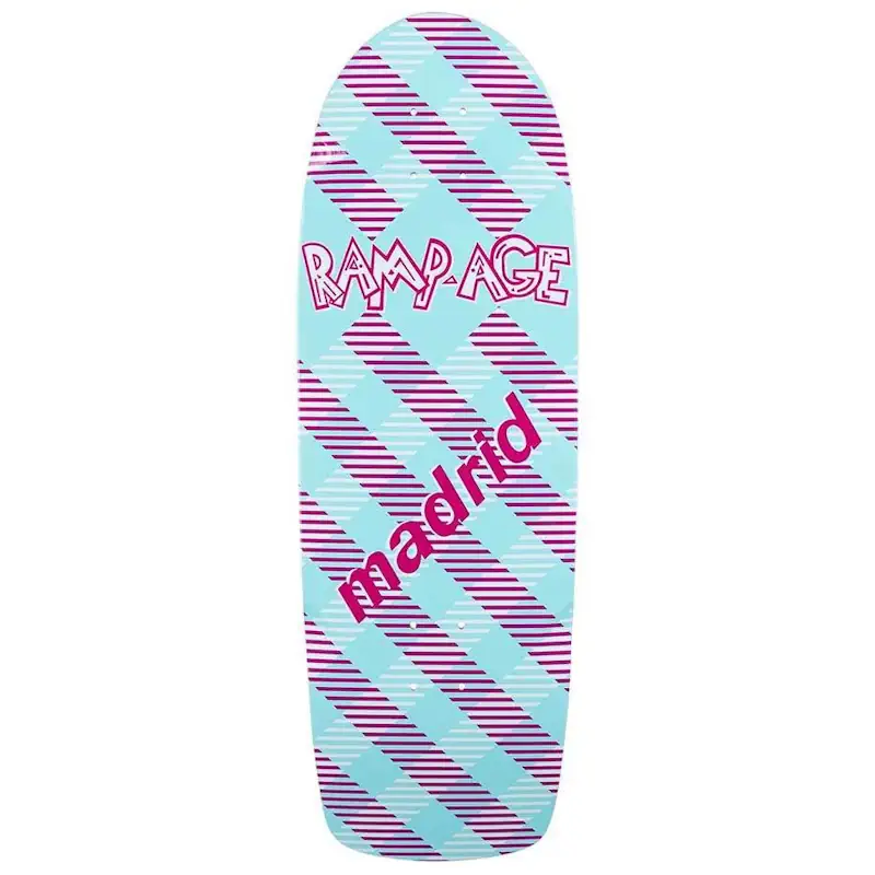 Madrid Max Rampage Oldschool Skateboard Deck 9" 1 Madrid Max Rampage Oldschool Skateboard Deck 9"