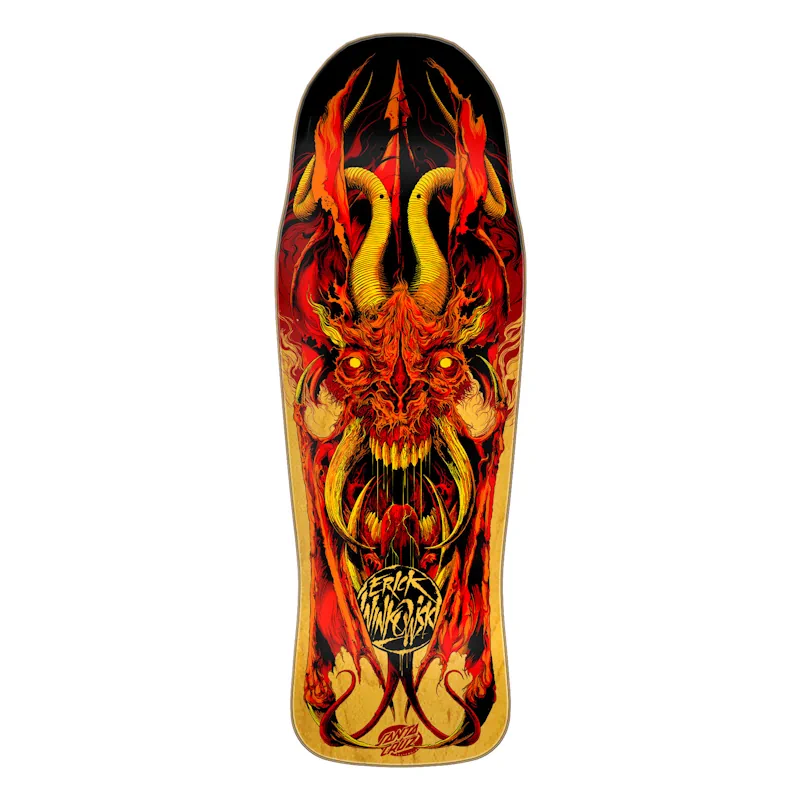 Santa Cruz Winkowski Primeval Fire Skateboard Deck 10.34 1 Santa Cruz Winkowski Primeval Fire Skateboard Deck 10.34