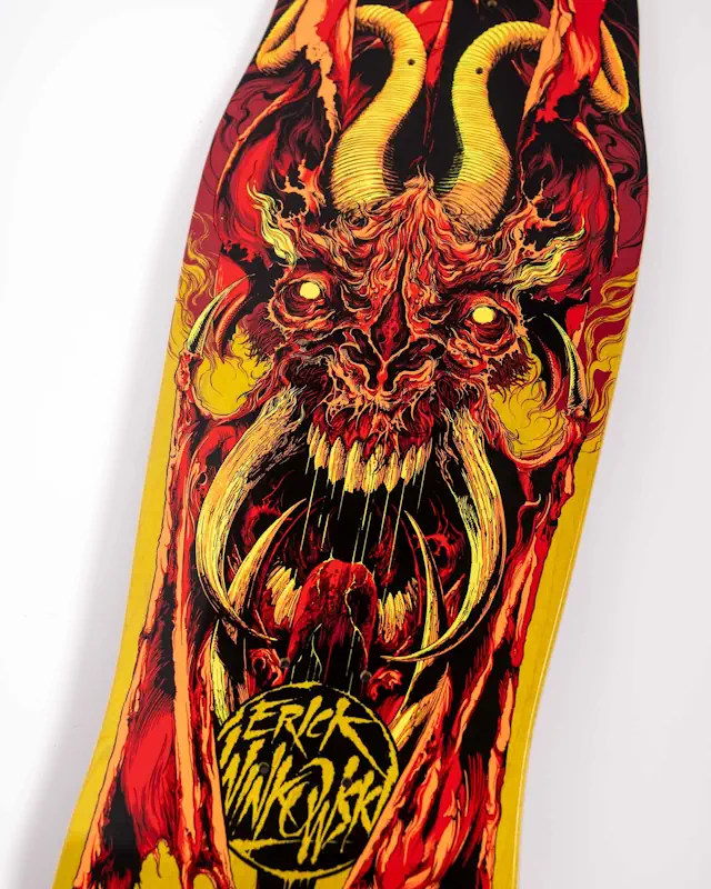 Santa Cruz Winkowski Primeval Fire Skateboard Deck 10.34 3 Santa Cruz Winkowski Primeval Fire Skateboard Deck 10.34 - Zoom
