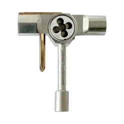 Slappy ST1 Skate Tool Silver mit Gewindeschneider und Bearing Press